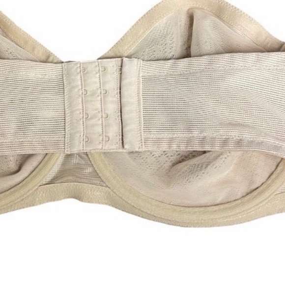 WACOAL 36G Women's Visual Effects Strapless Minimizer Bra 854310 in Sand - Picture 8 of 12